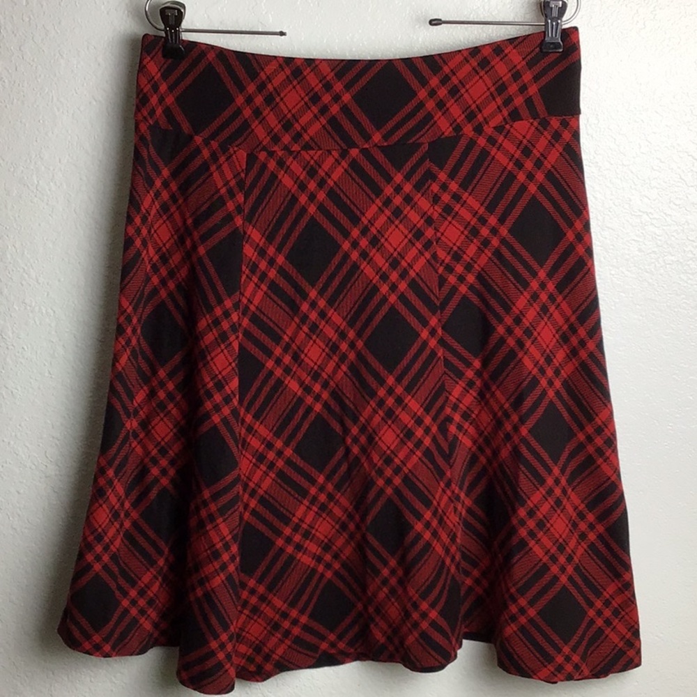 CHAPS Red Mini Skirt